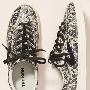 Tretorn Snakeskin sneakers